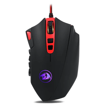 Redragon M901P-KS Perdition Pro Wireless & Wired RGB MMO Ergo Gaming Mouse - Black Redragon M901P-KS Perdition Pro Wireless & Wired RGB MMO Ergo Gaming Mouse - Black